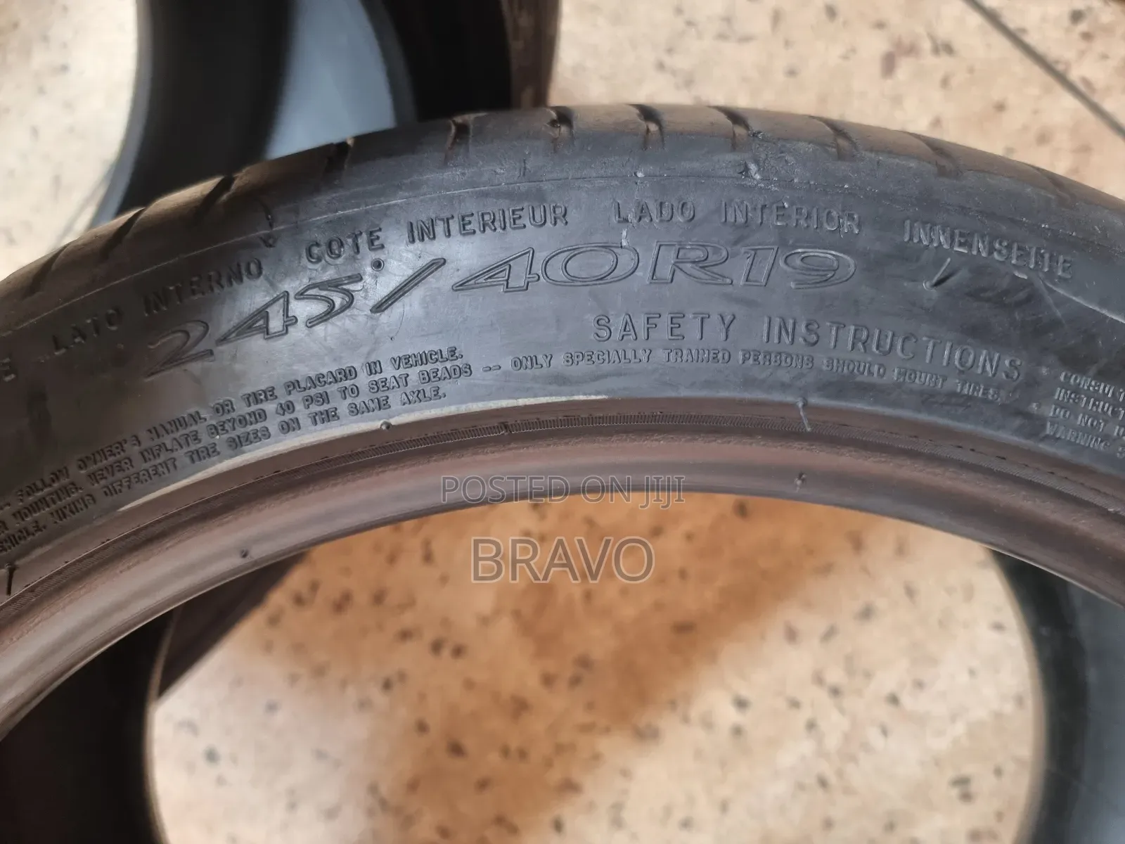 245/40r19 Michelin in Good Condition.