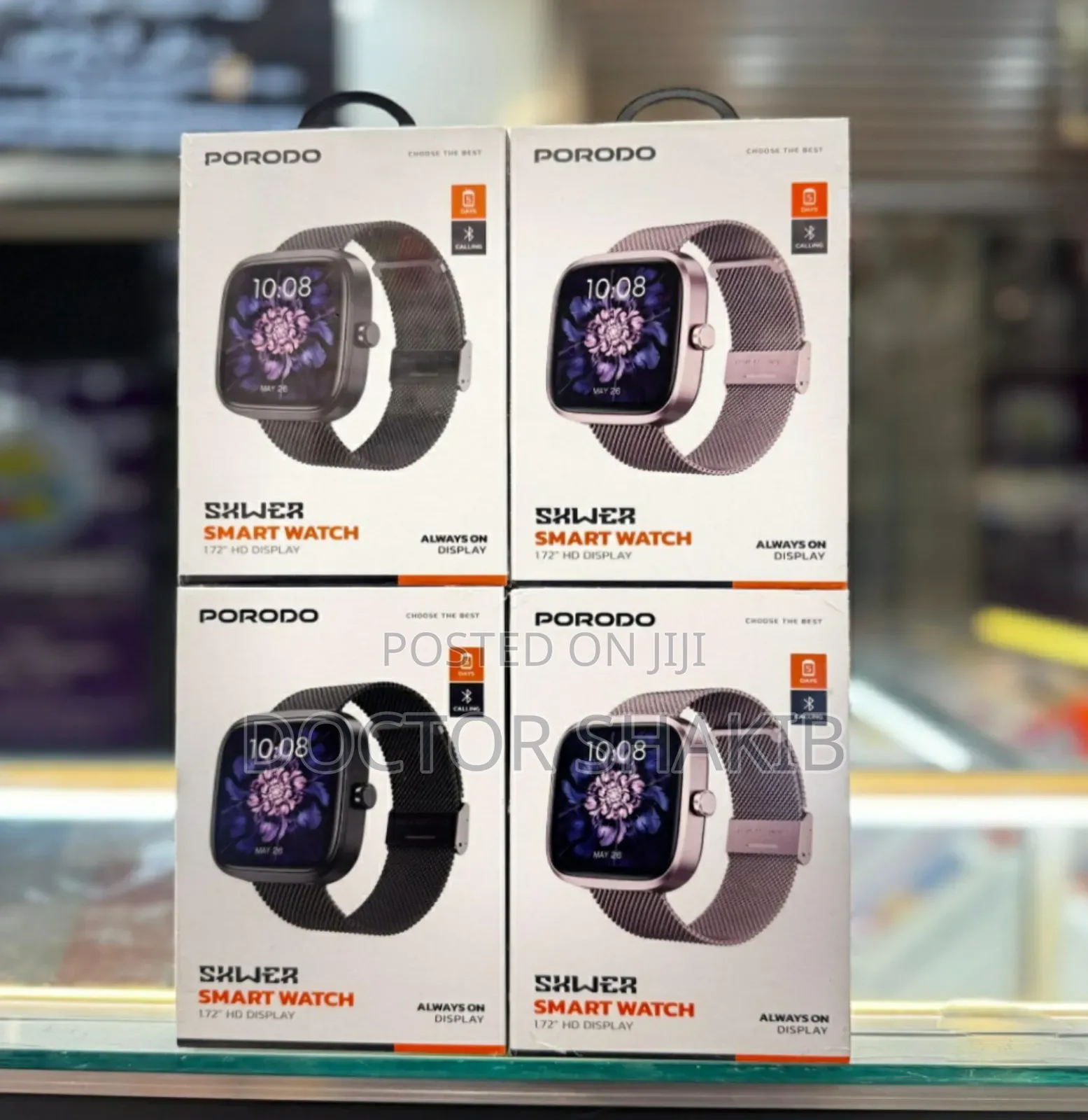 High Quality Porodo Skwer Smart Watch