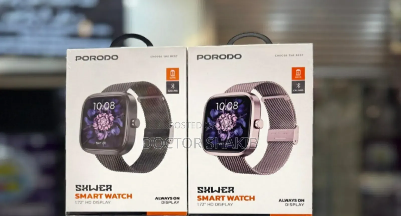 High Quality Porodo Skwer Smart Watch