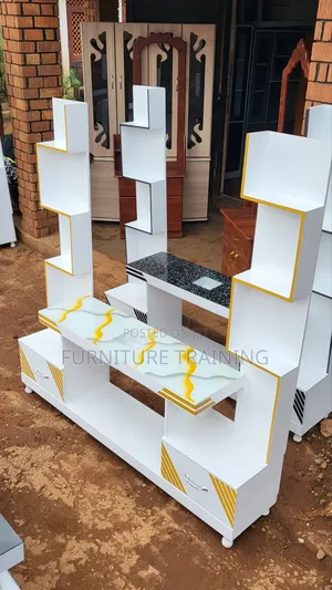 Golden Tv Stand Available Brand New