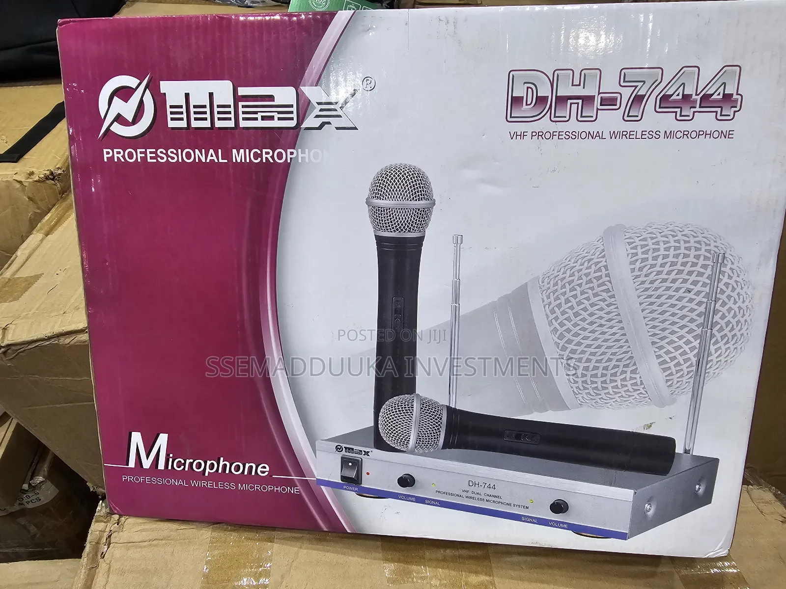 Max Dh -744 Wireless Microphones