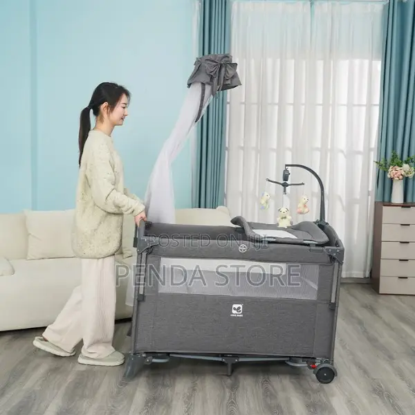 Multifunctional Baby Bed Crib – Adjustable and Safe Baby Bed Crib