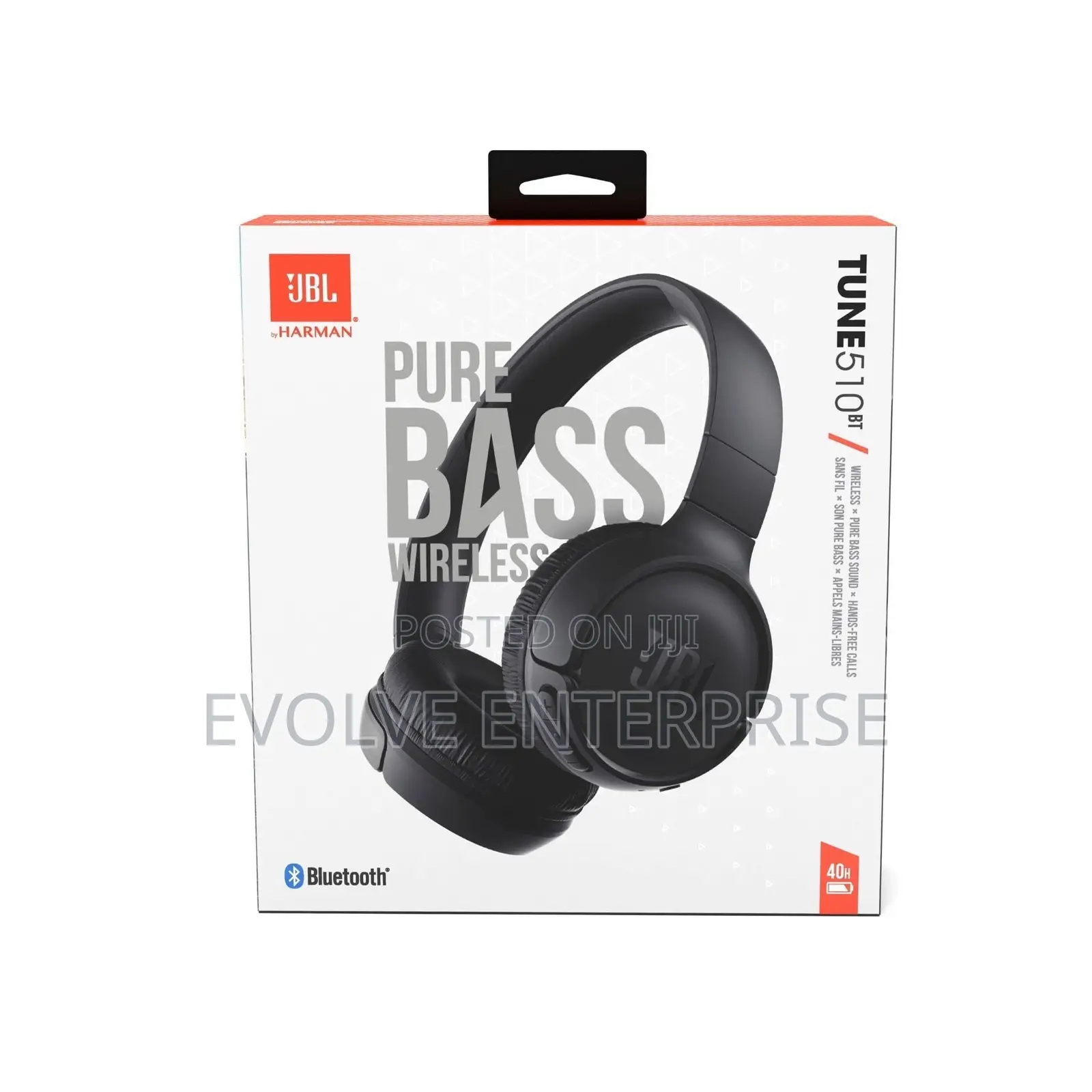 Jbltune 510bt - Bluetooth Headphones With Up to 40 Hours