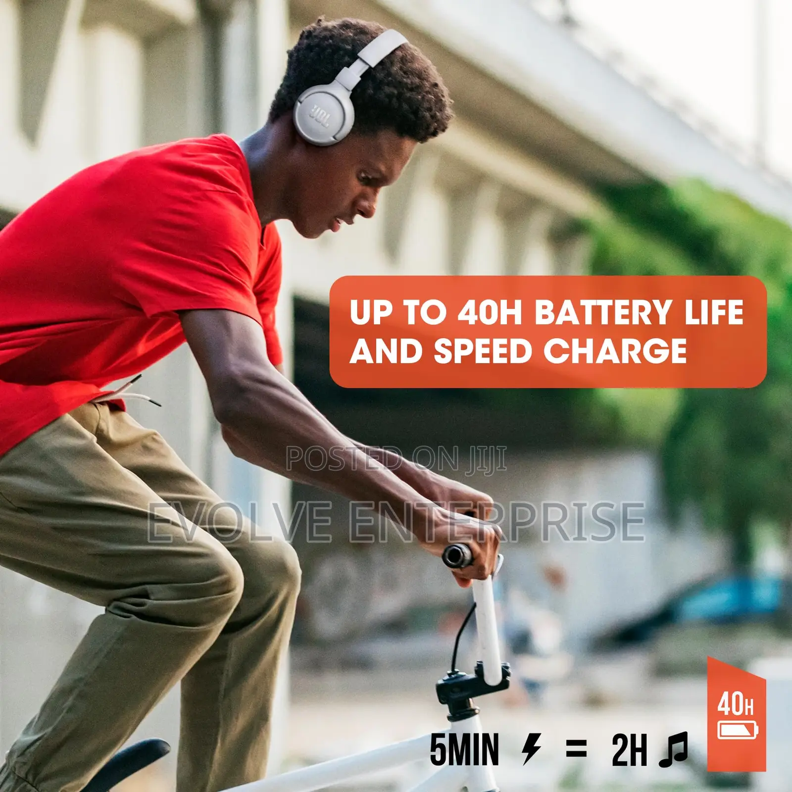 Jbltune 510bt - Bluetooth Headphones With Up to 40 Hours