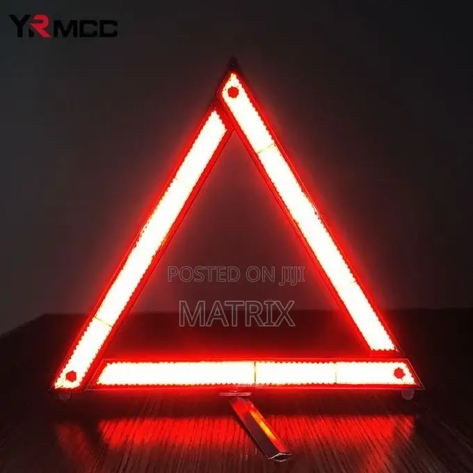 Emergency Reflector Triangle-Red