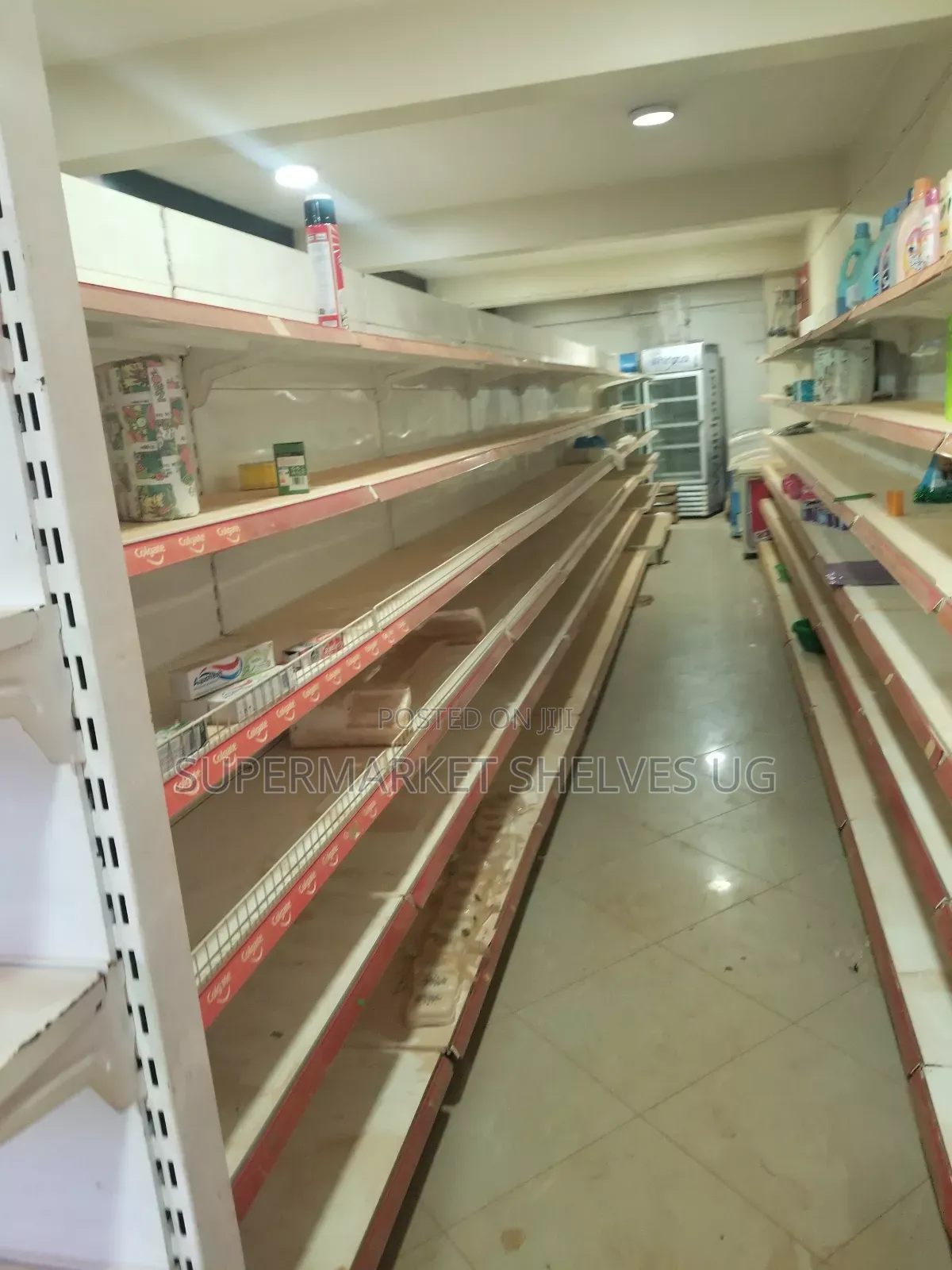 Ssupermarket Shelves 9 Double and 18 Single