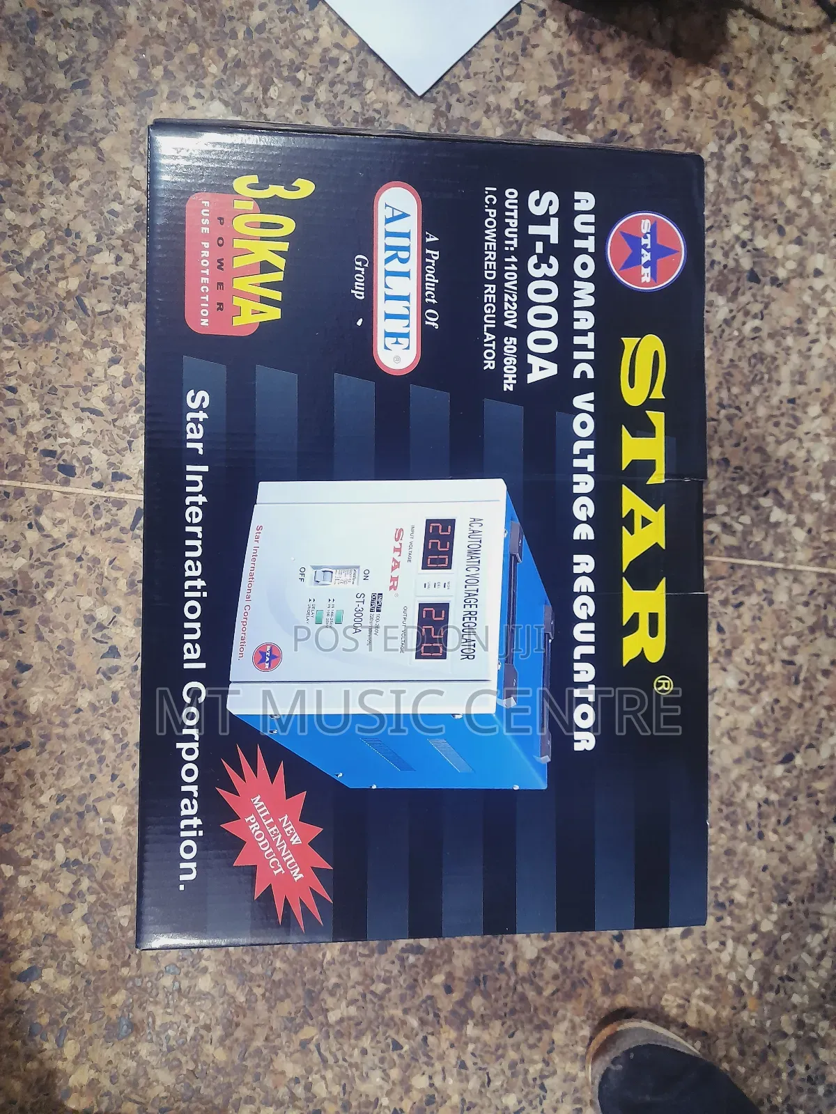 Autimatic Voltage Regulator/Step Down 3000