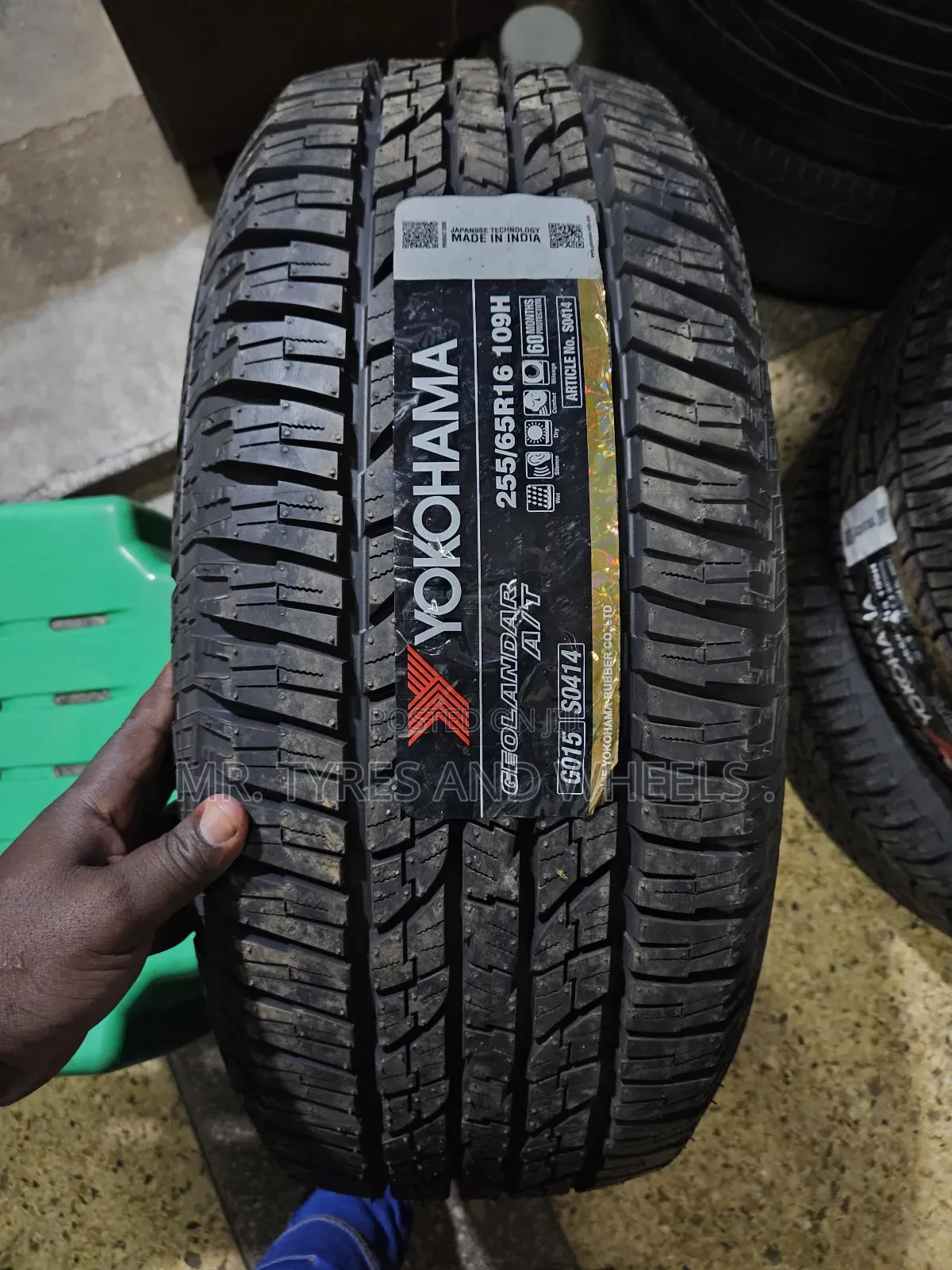 255 65 R16 Brand New Yokohama Geolandar at Stronger N Nice Tires