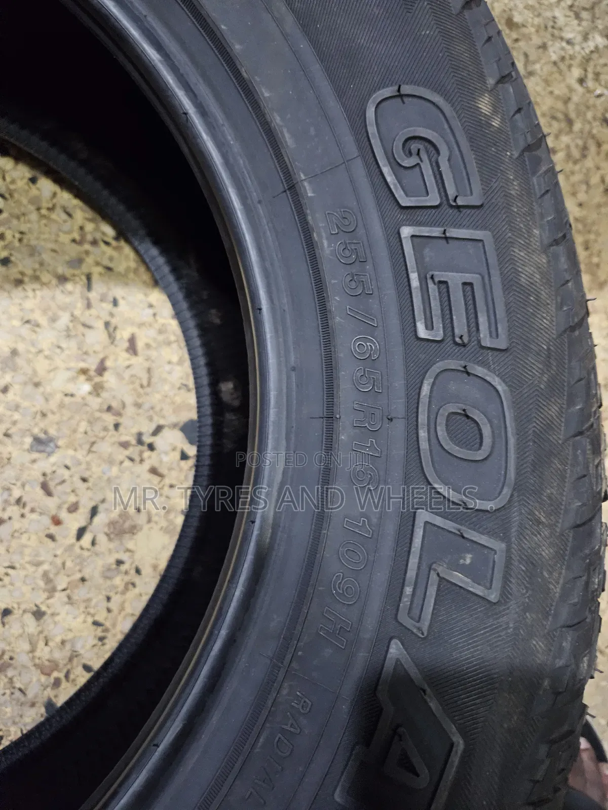 255 65 R16 Brand New Yokohama Geolandar at Stronger N Nice Tires
