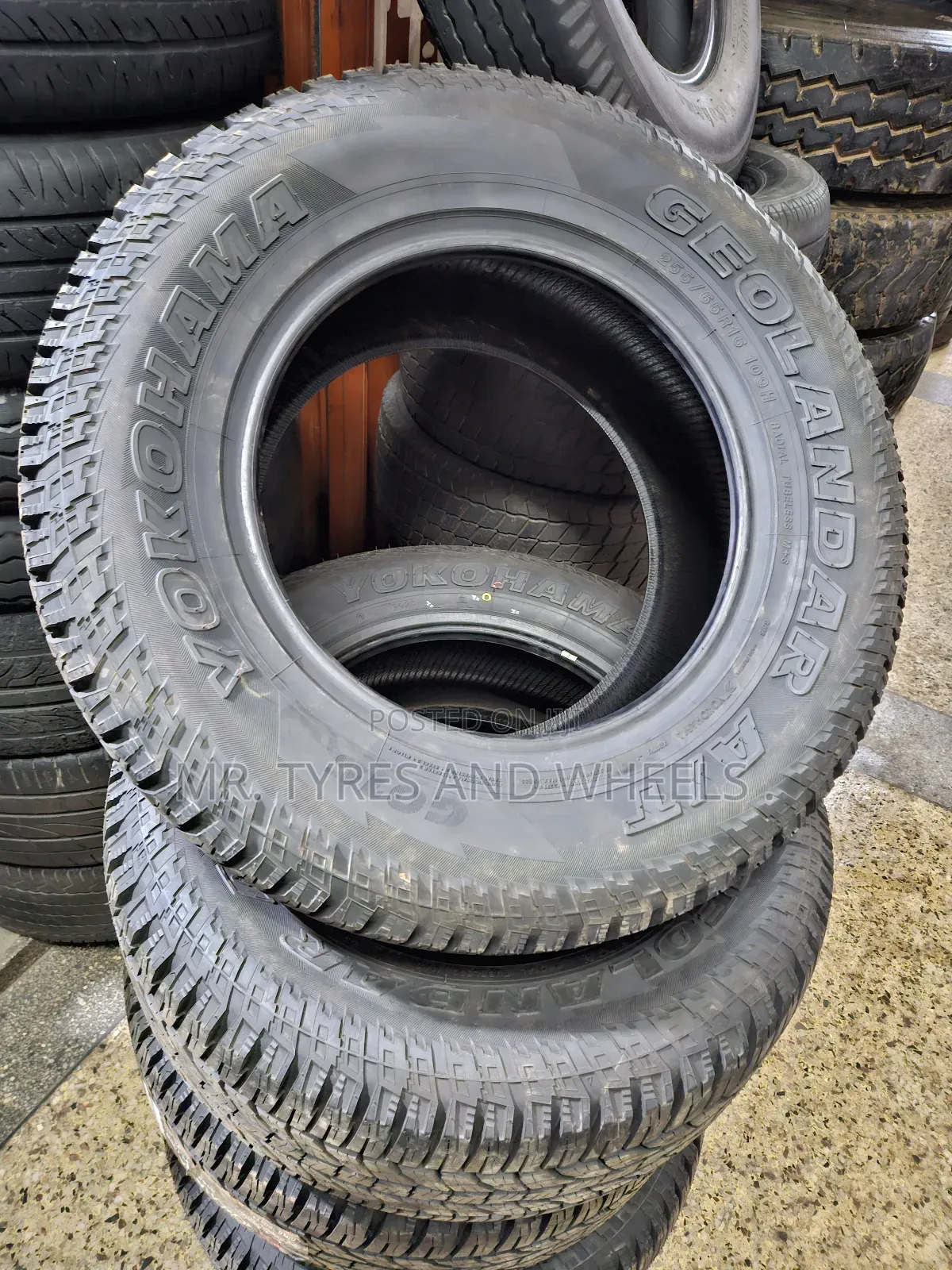 255 65 R16 Brand New Yokohama Geolandar at Stronger N Nice Tires