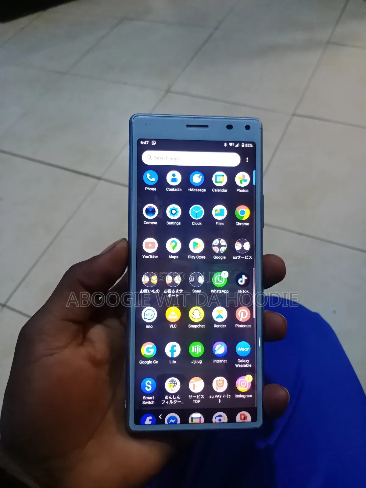 Sony Xperia 8 SOV42 64 GB Blue