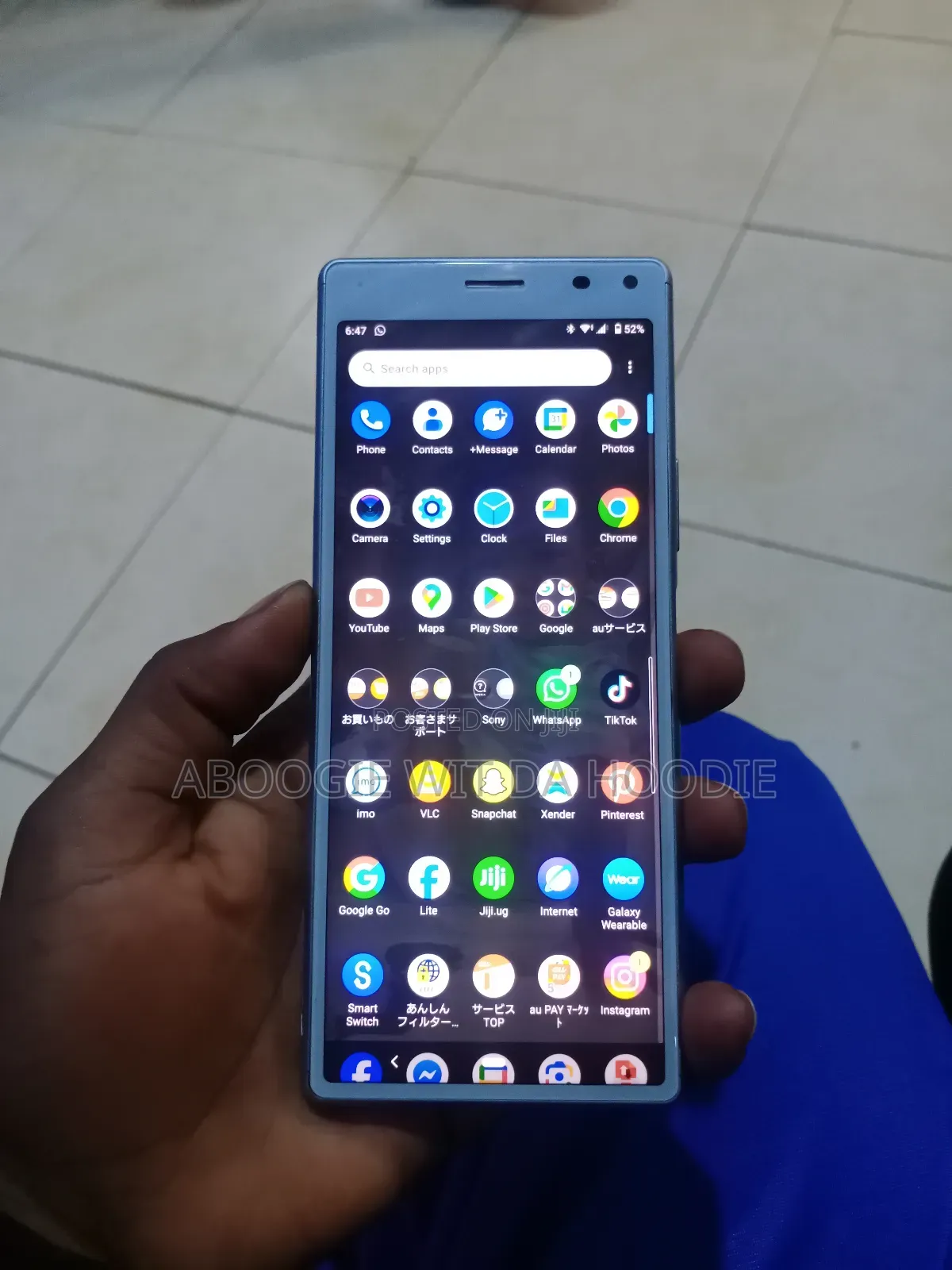 Sony Xperia 8 SOV42 64 GB Blue