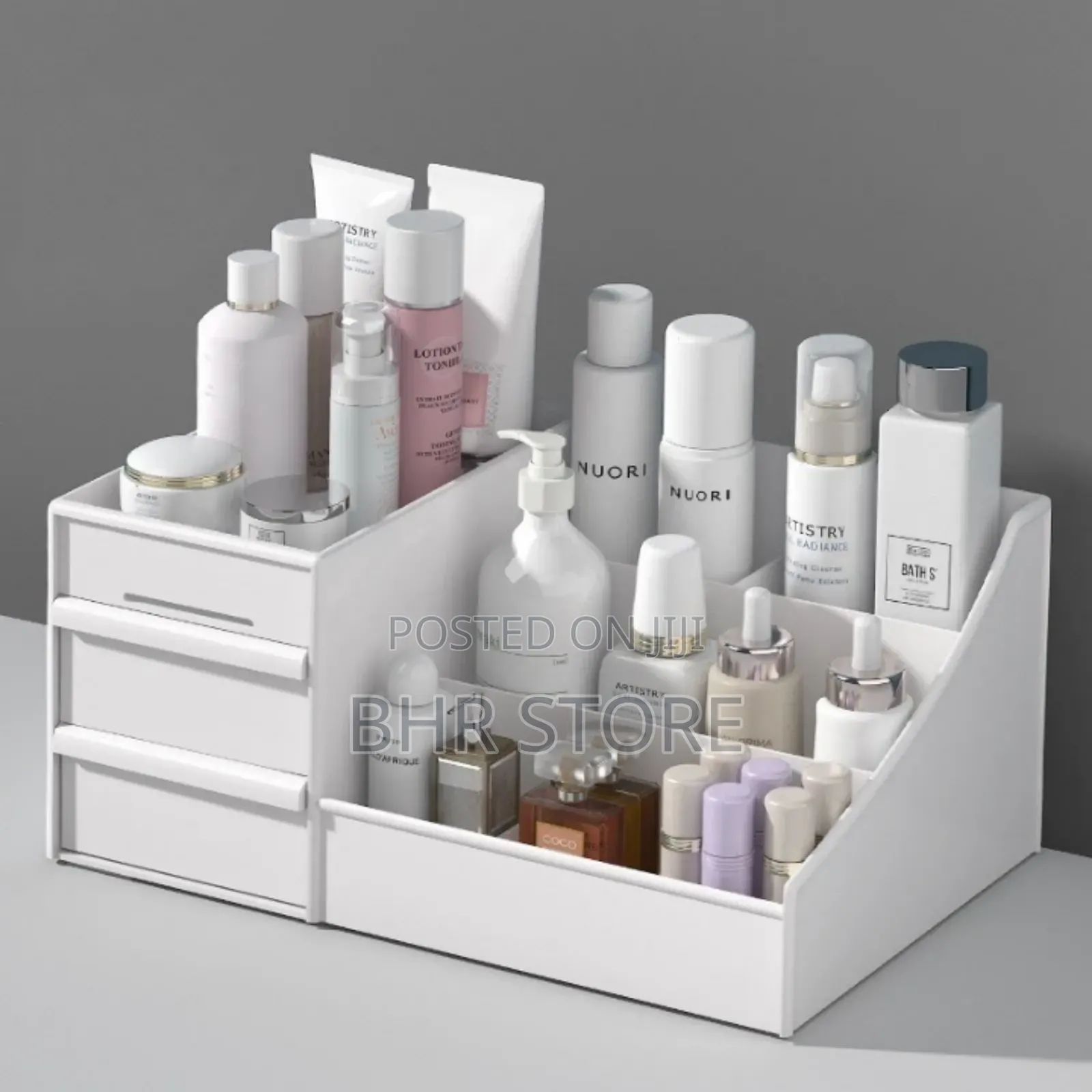 Makeup Organizer - White