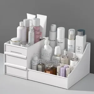 Makeup Organizer - White