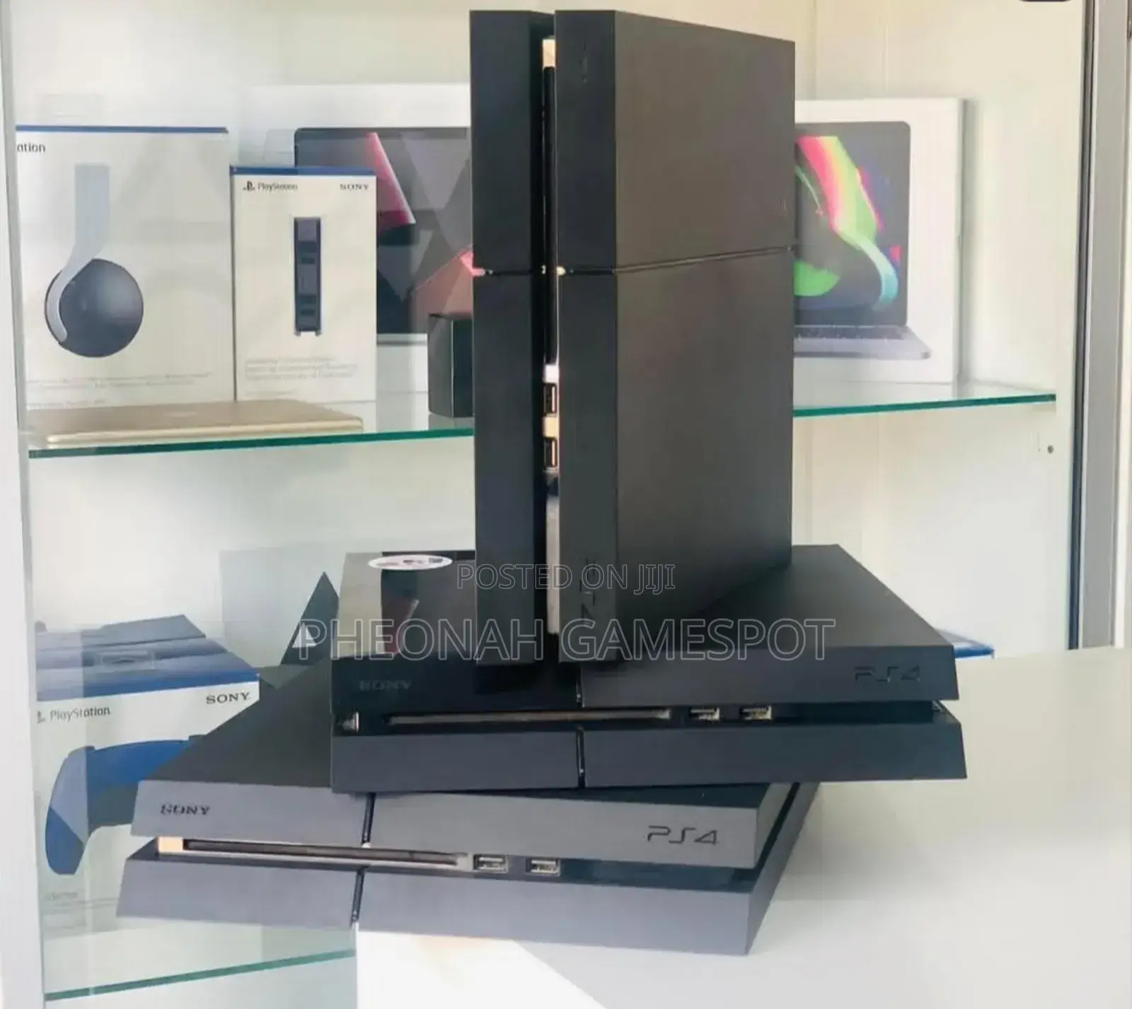 Cheapest Playstation 4 Consoles Deal on Jiji. Ps4's .2 Pads, 11 Games!