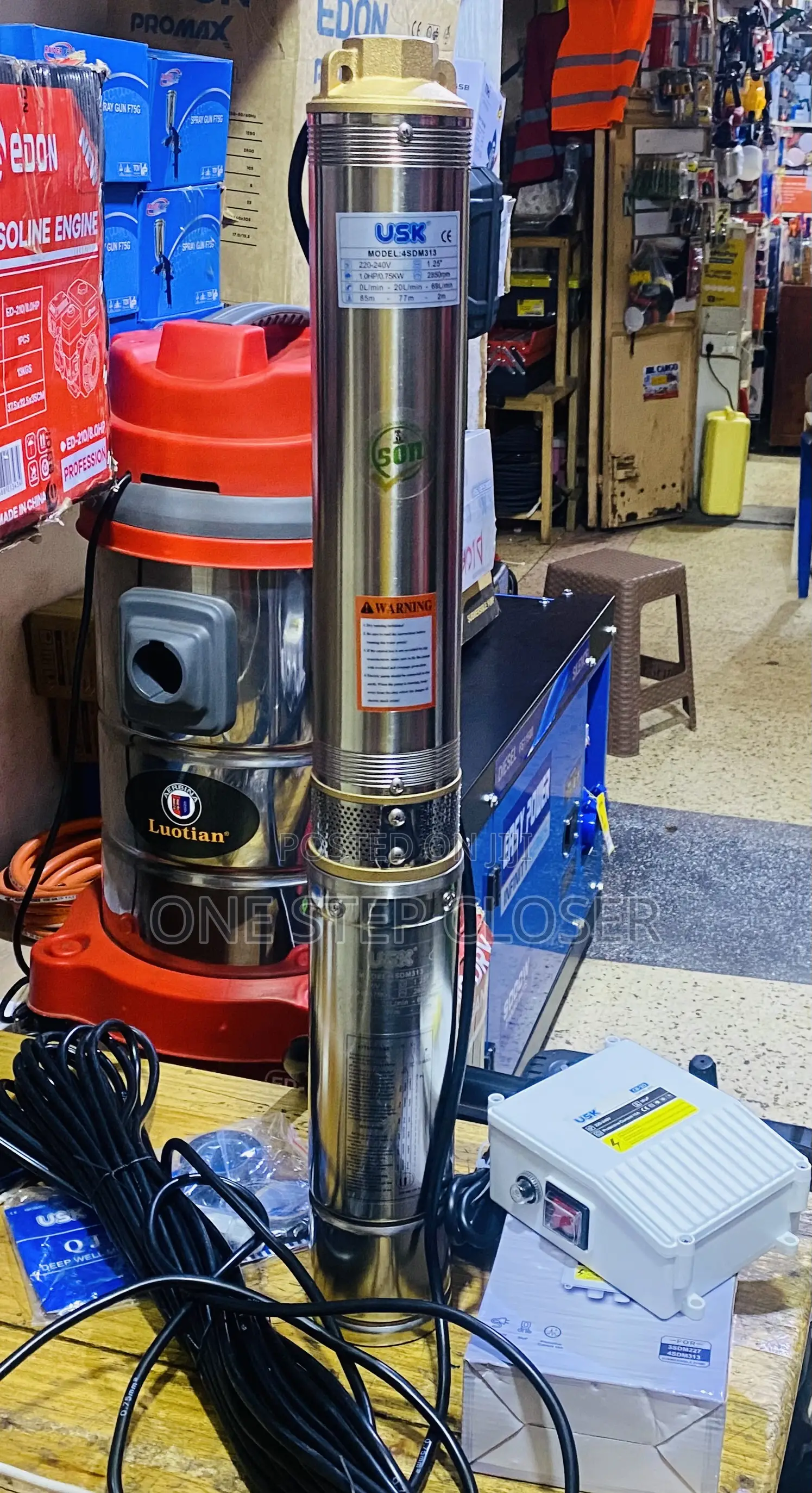85 Meters Submasible Water Pump / 278 Feet Underground Water Pump