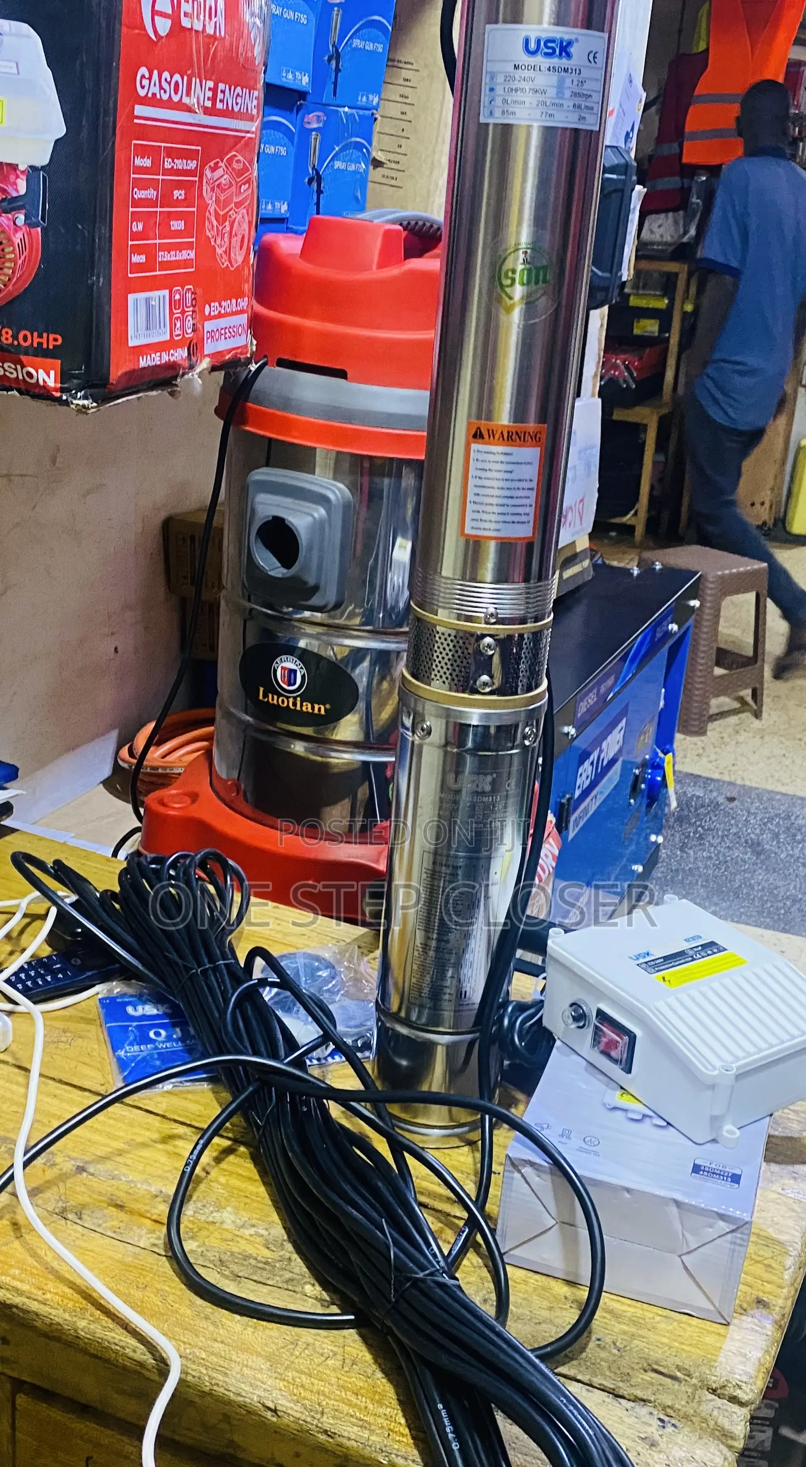 85 Meters Submasible Water Pump / 278 Feet Underground Water Pump