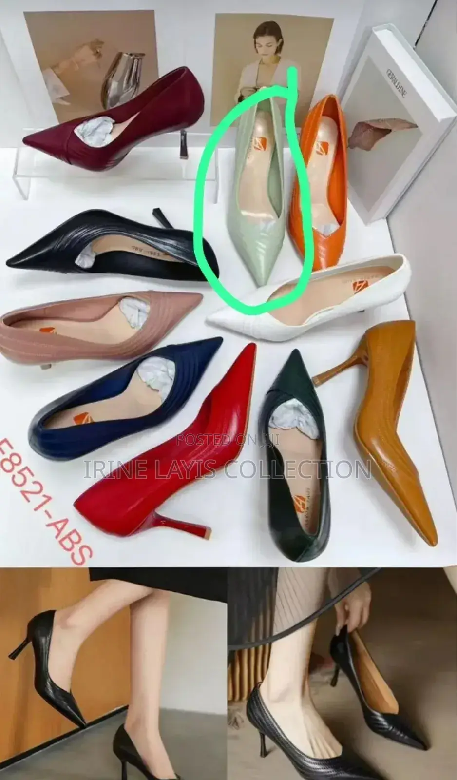 Ladies Office Heeled Shoes
