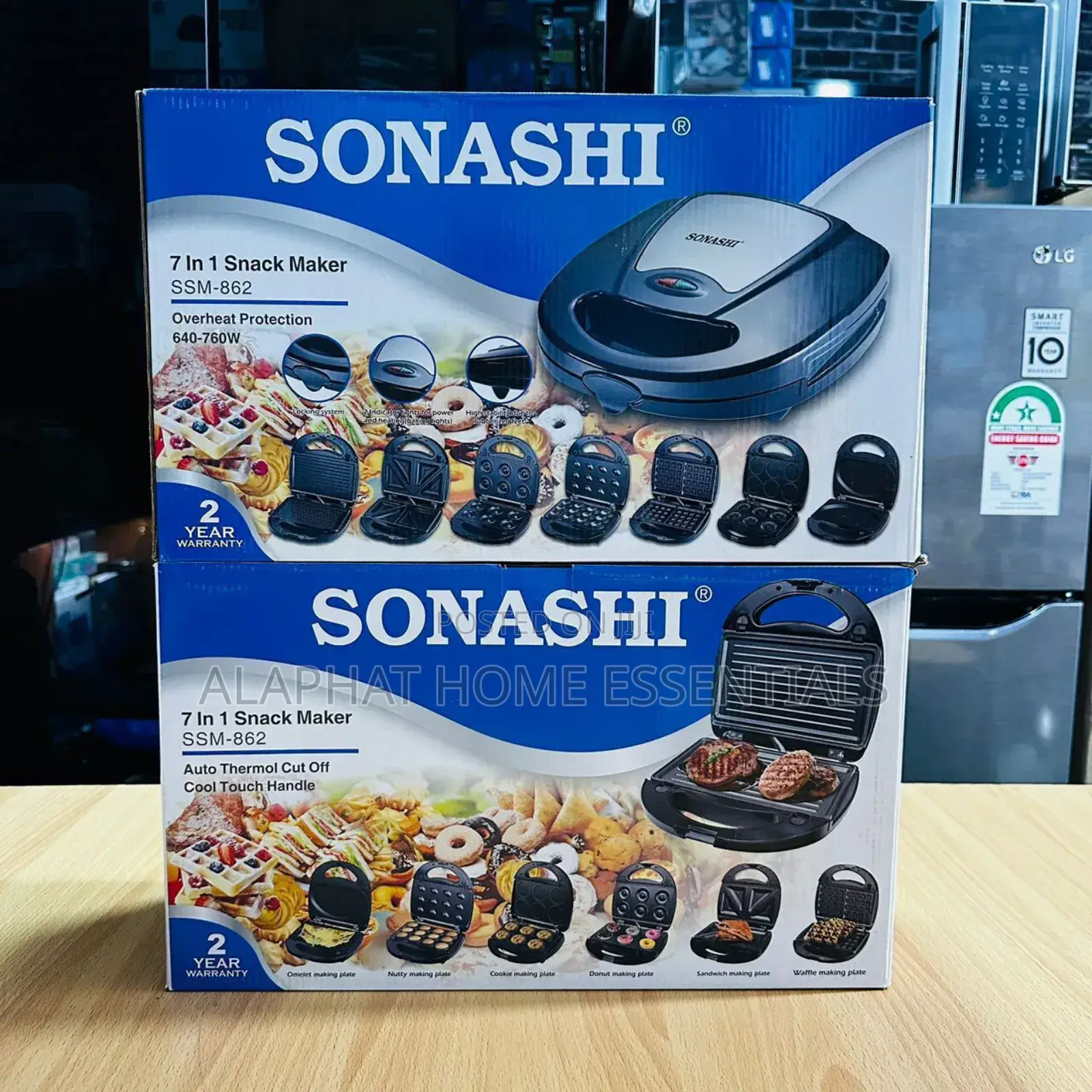Sonashi 7in1 Snack Maker