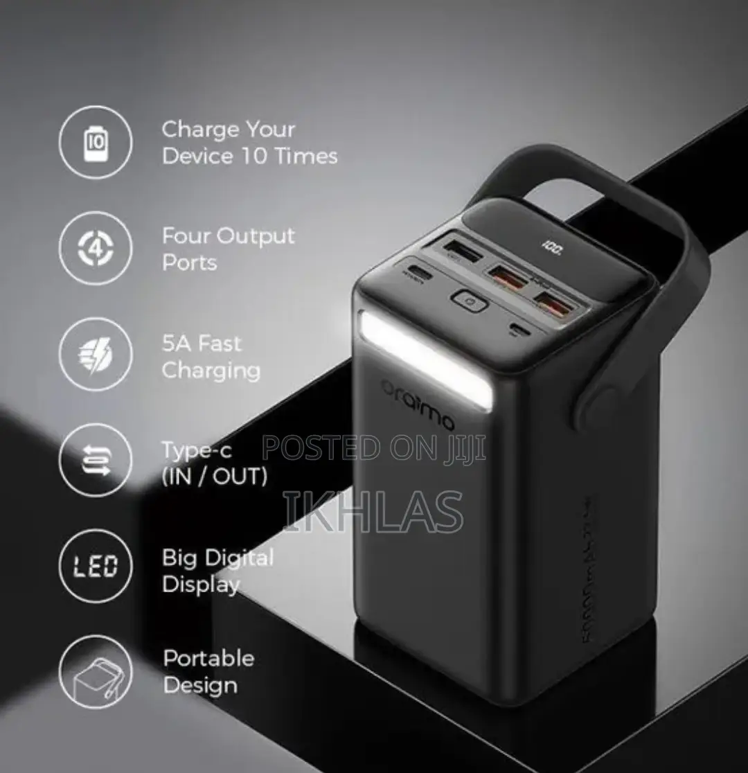 Oriamo Powerbank 50000mah