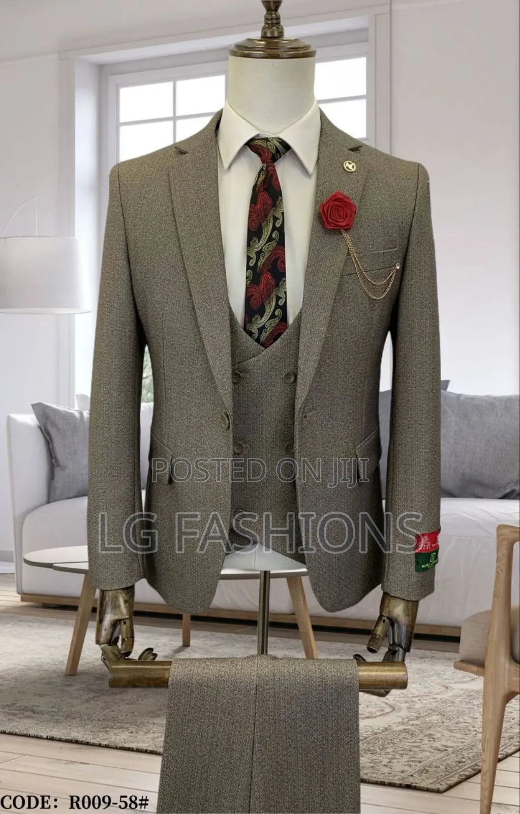 Classic Men's Three Piece Turkey Suits.