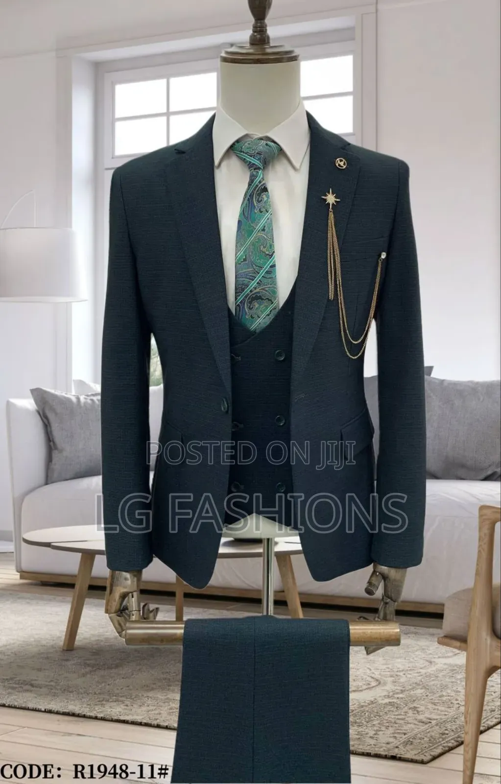 Classic Men's Three Piece Turkey Suits.