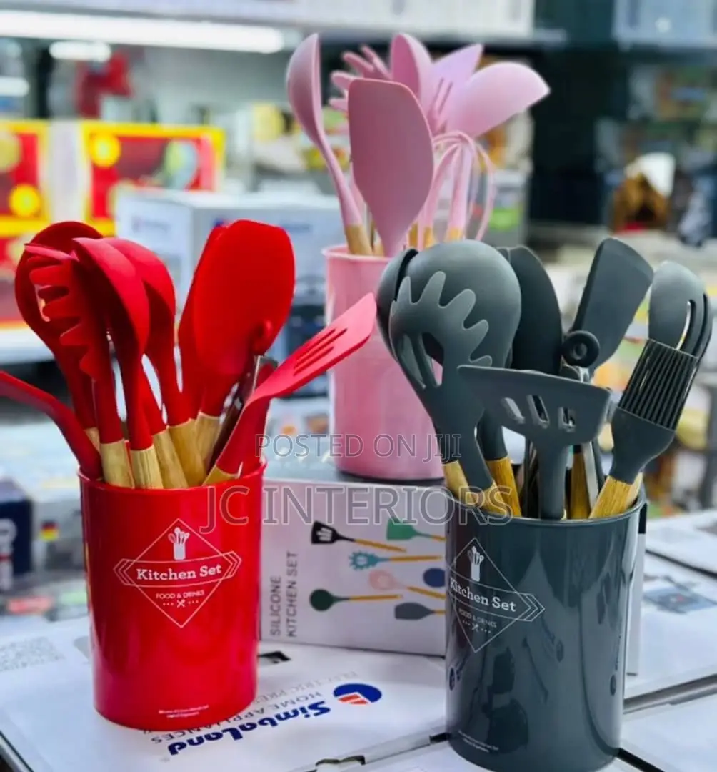 Big Silicone Spoon Set at 70,000 Ugx