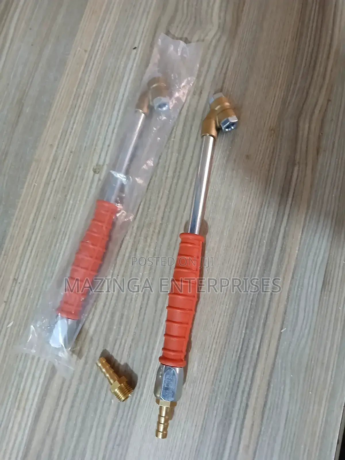 Dual-Head Tire Air Pressure Gun Chuck Valve Connector