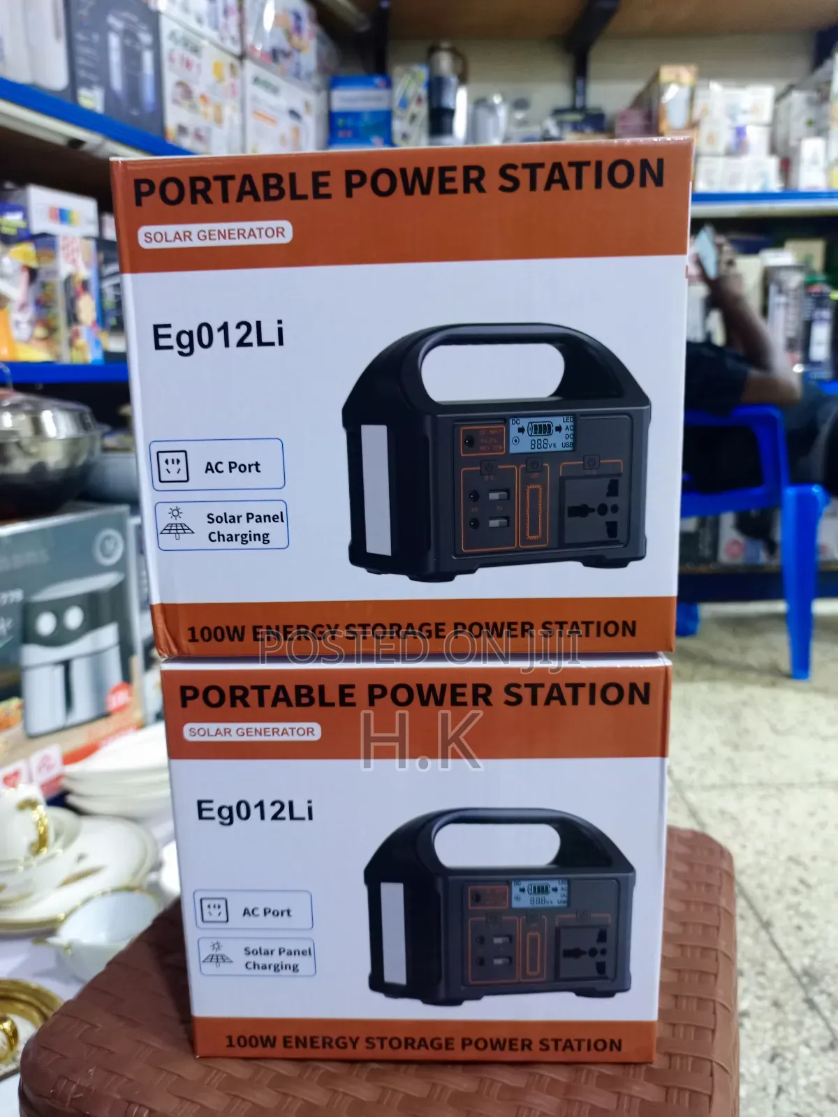 Portable Power Station, Model Eg012li