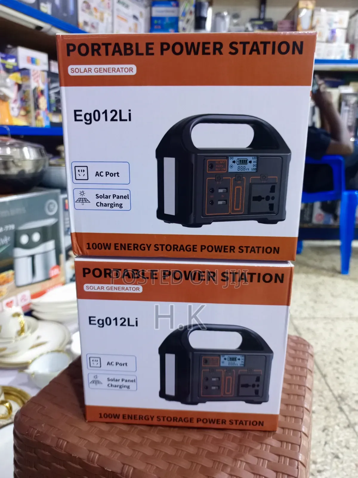 Portable Power Station, Model Eg012li