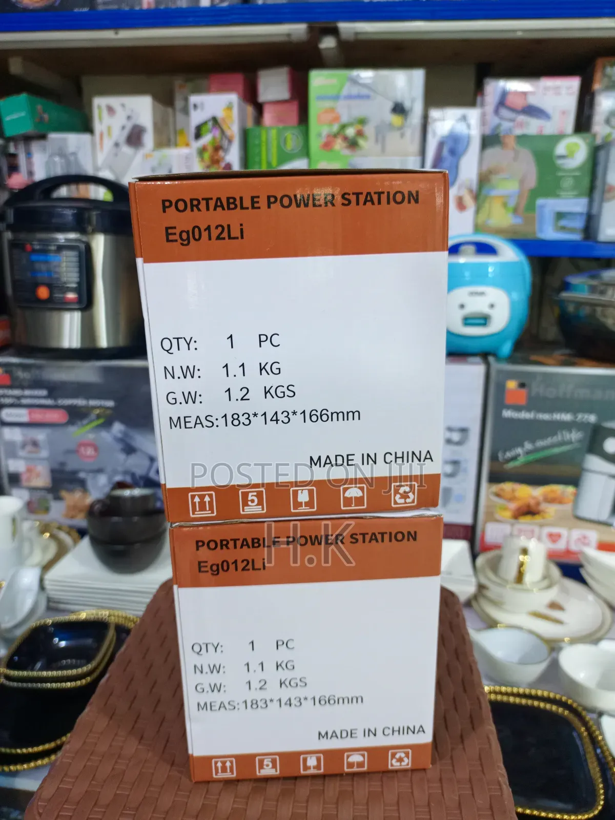 Portable Power Station, Model Eg012li