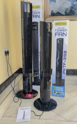 Tower Fan Black