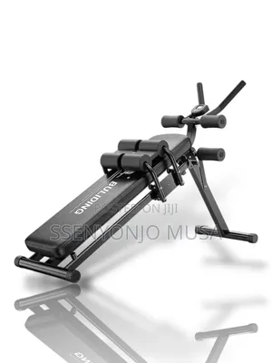 Adjustable Abdominal Bench for Home Gym - Foldable Durable