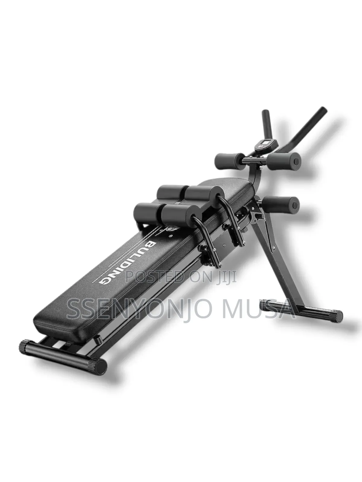 Adjustable Abdominal Bench for Home Gym - Foldable Durable