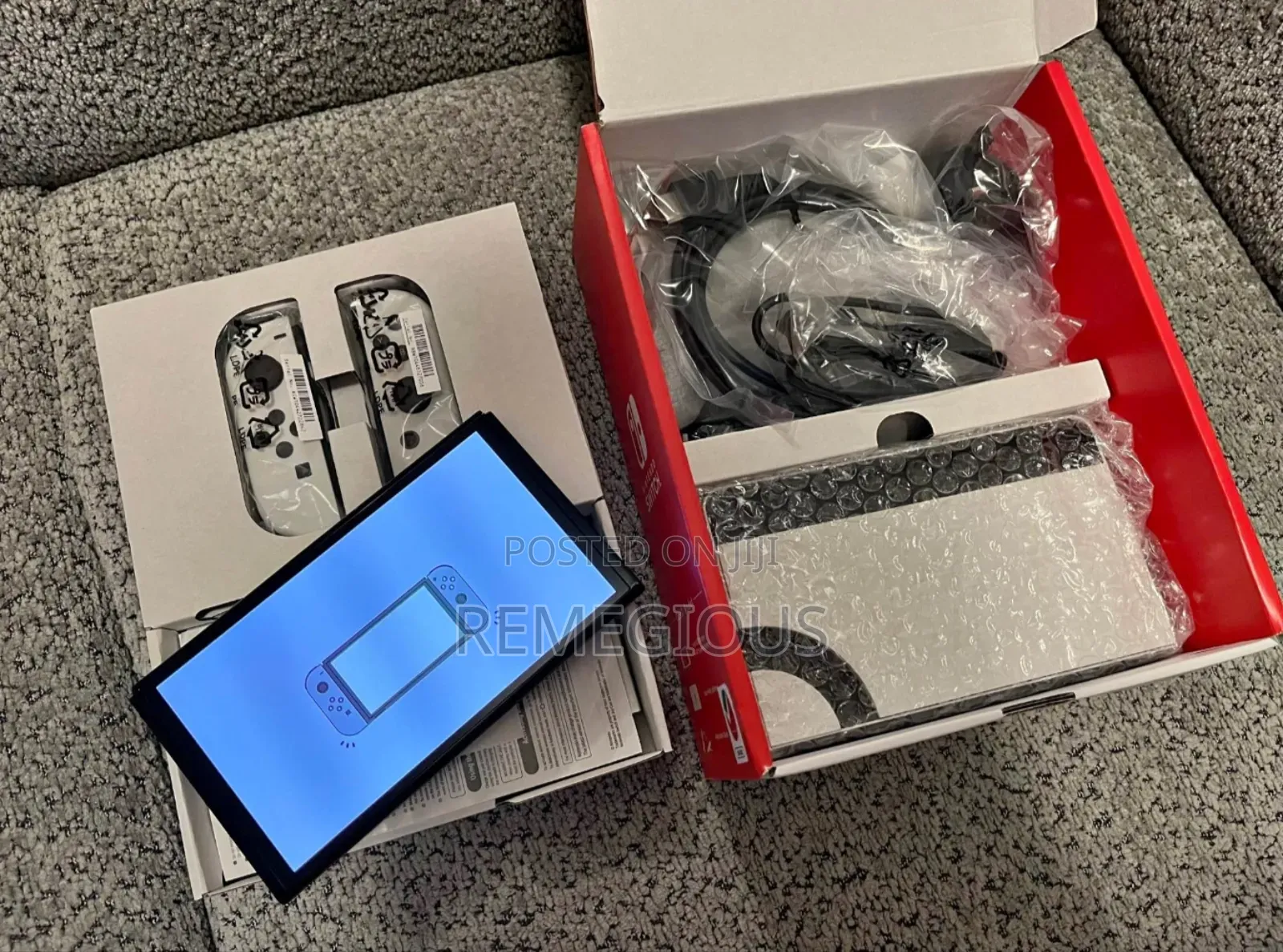 New Nintendo Switch Oled Full Set