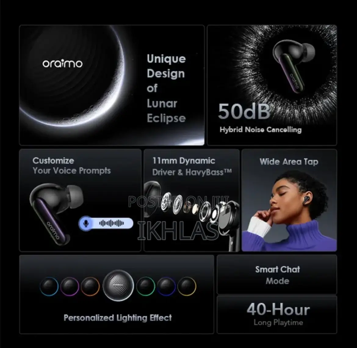 Oriamo Spacebuds Otw 630