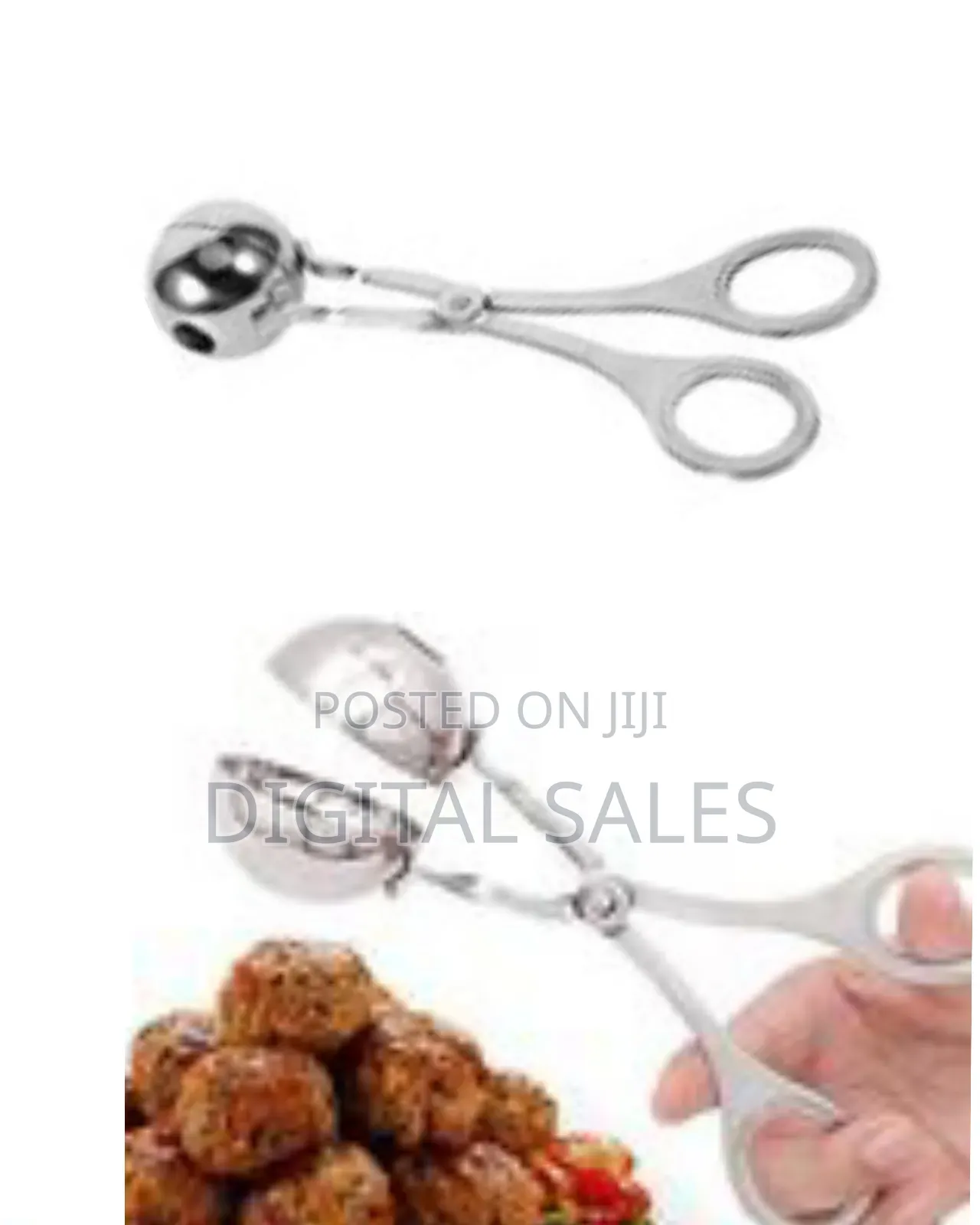 Stainless Steel Handmade Ball Maker None-Stick Rice Fish Meat Baller