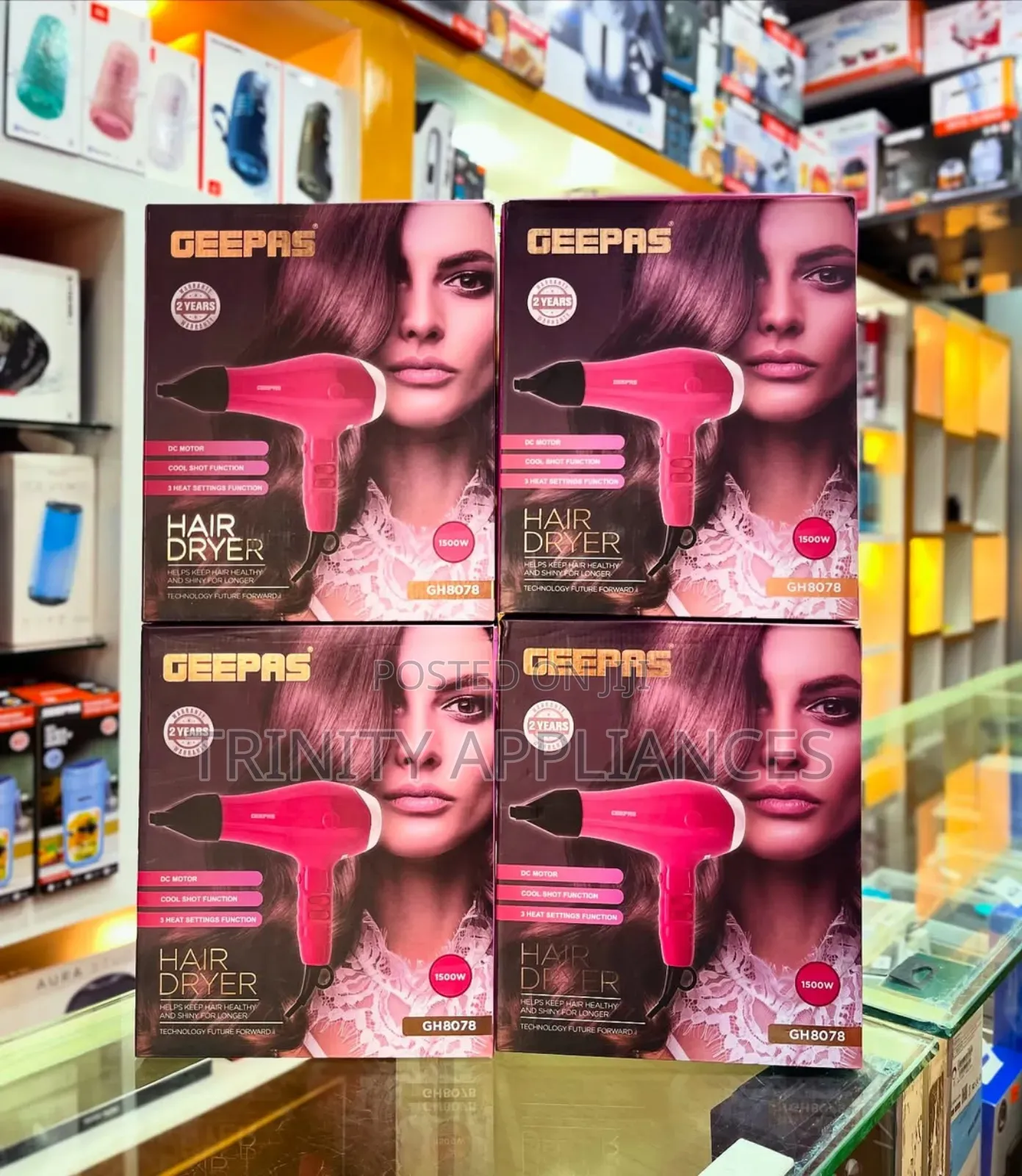 Geepas Hair Dryer Gh8078