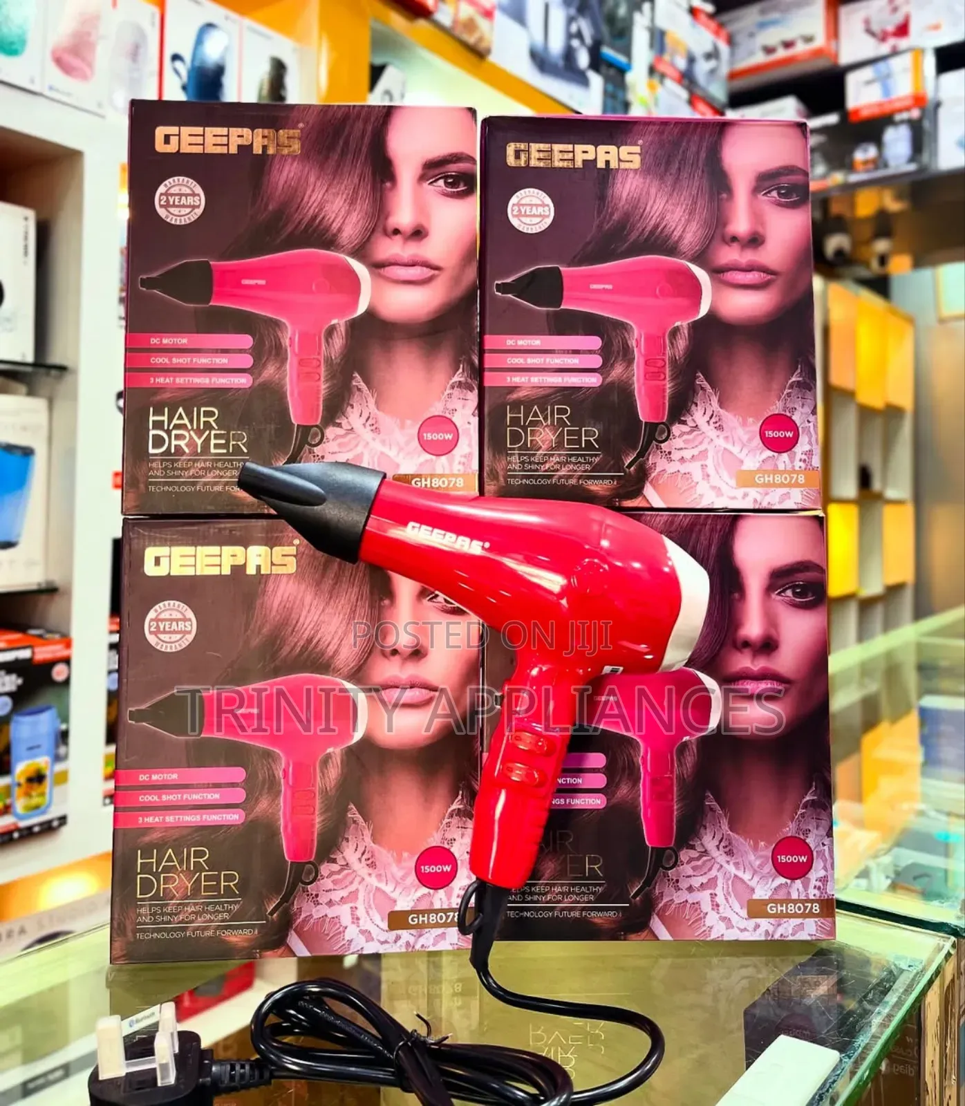 Geepas Hair Dryer Gh8078