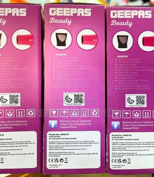 Geepas Hair Dryer Gh8078