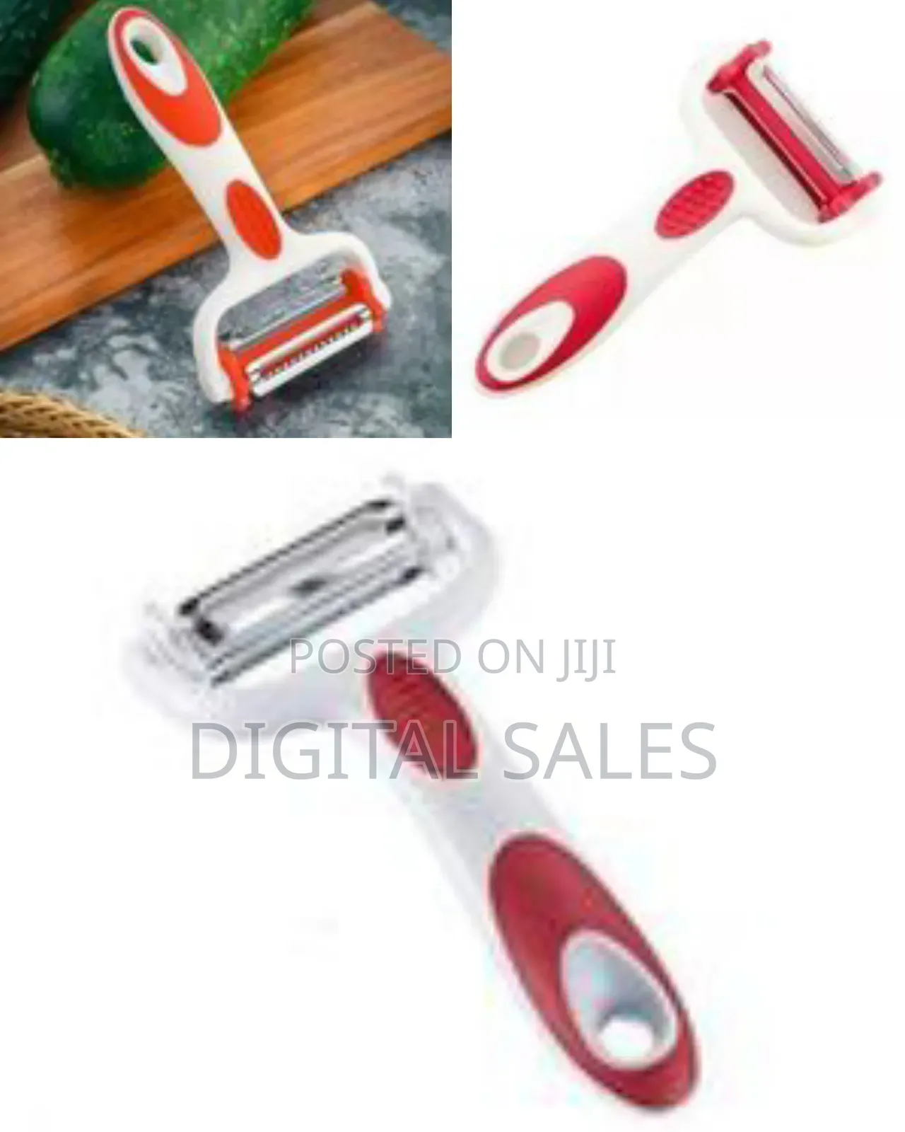 3-in-1 Vegetable Peeler, Kitchen Potato Peelers, Colorful Cozy Grip