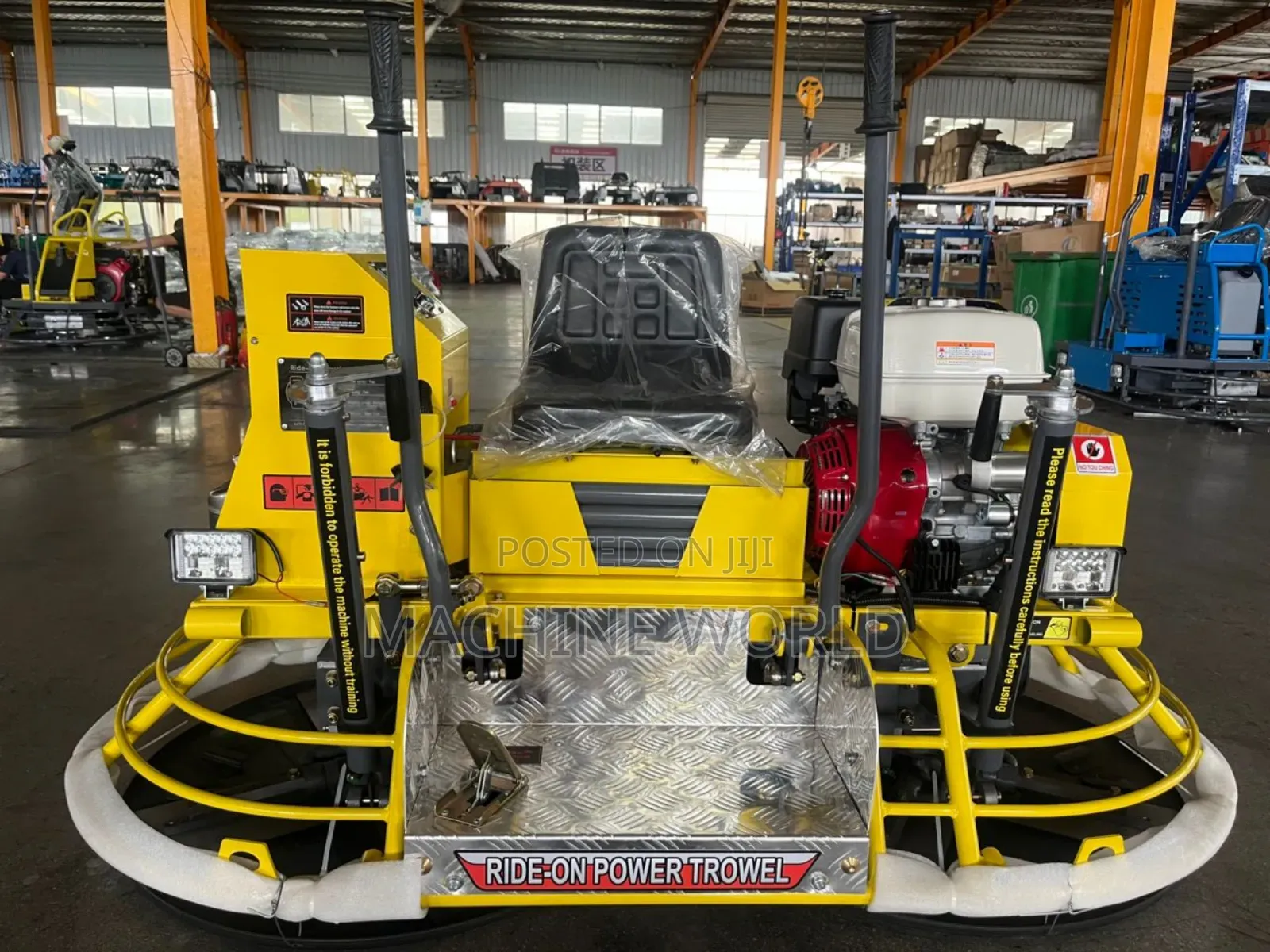 Ride On Power Trowel Honda Gx390