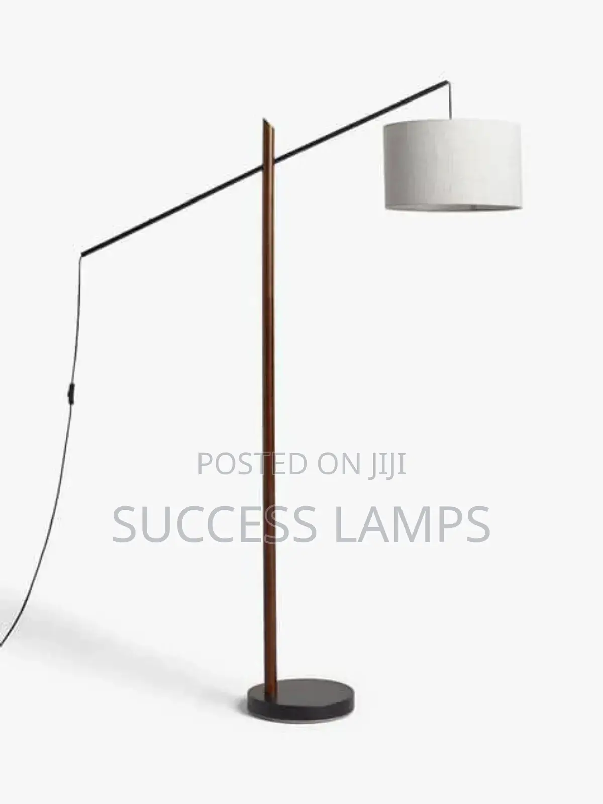 Metallic Linen Floor Lamps