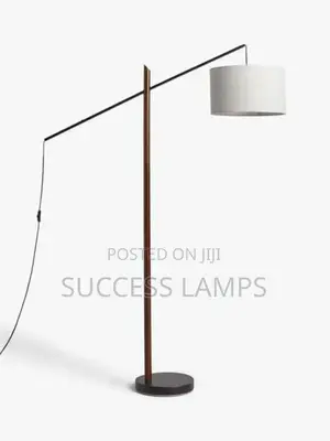Metallic Linen Floor Lamps