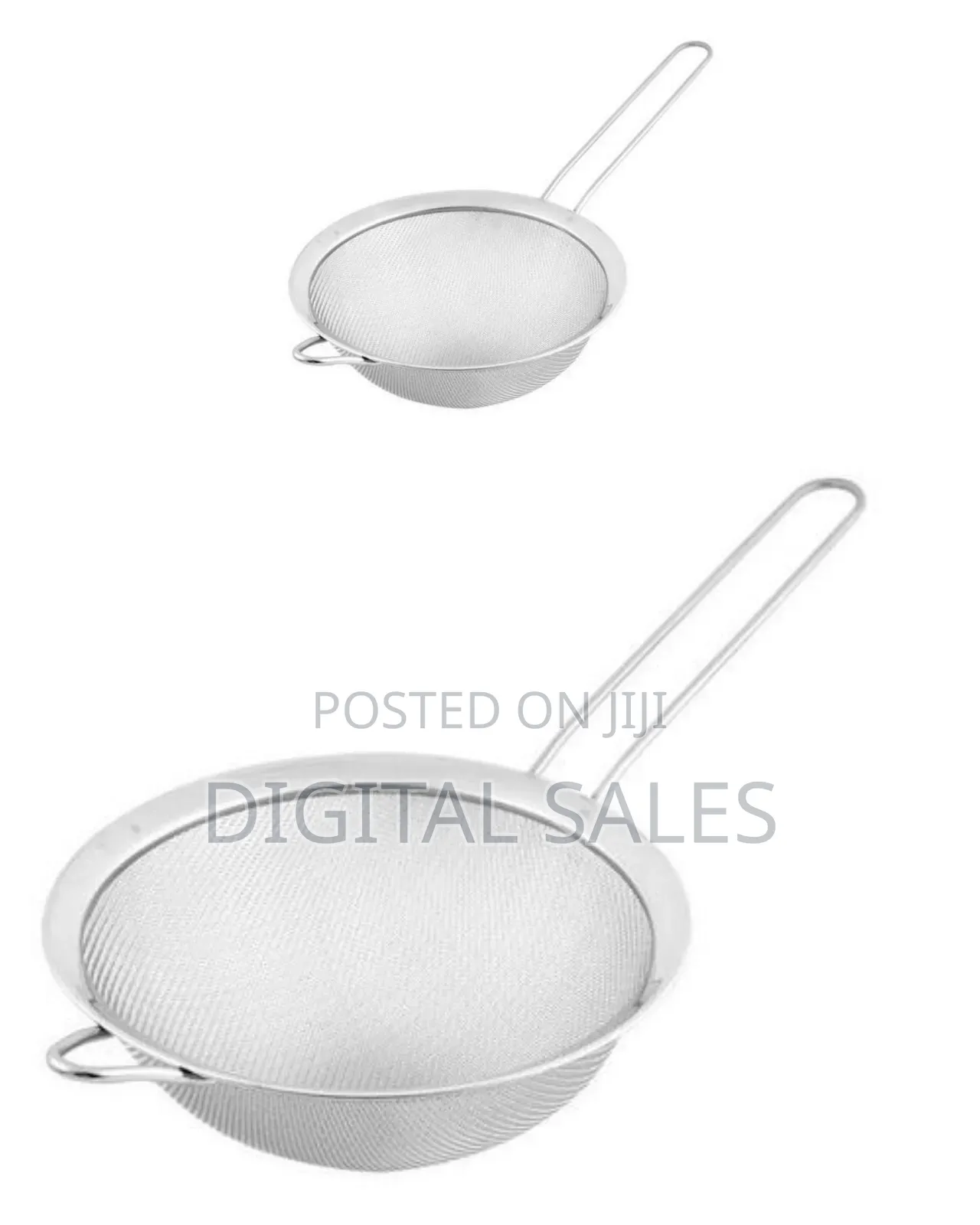 Kitchen Flour Colander Sifter Sieve Oil Mesh Wire Strainer 25cm,