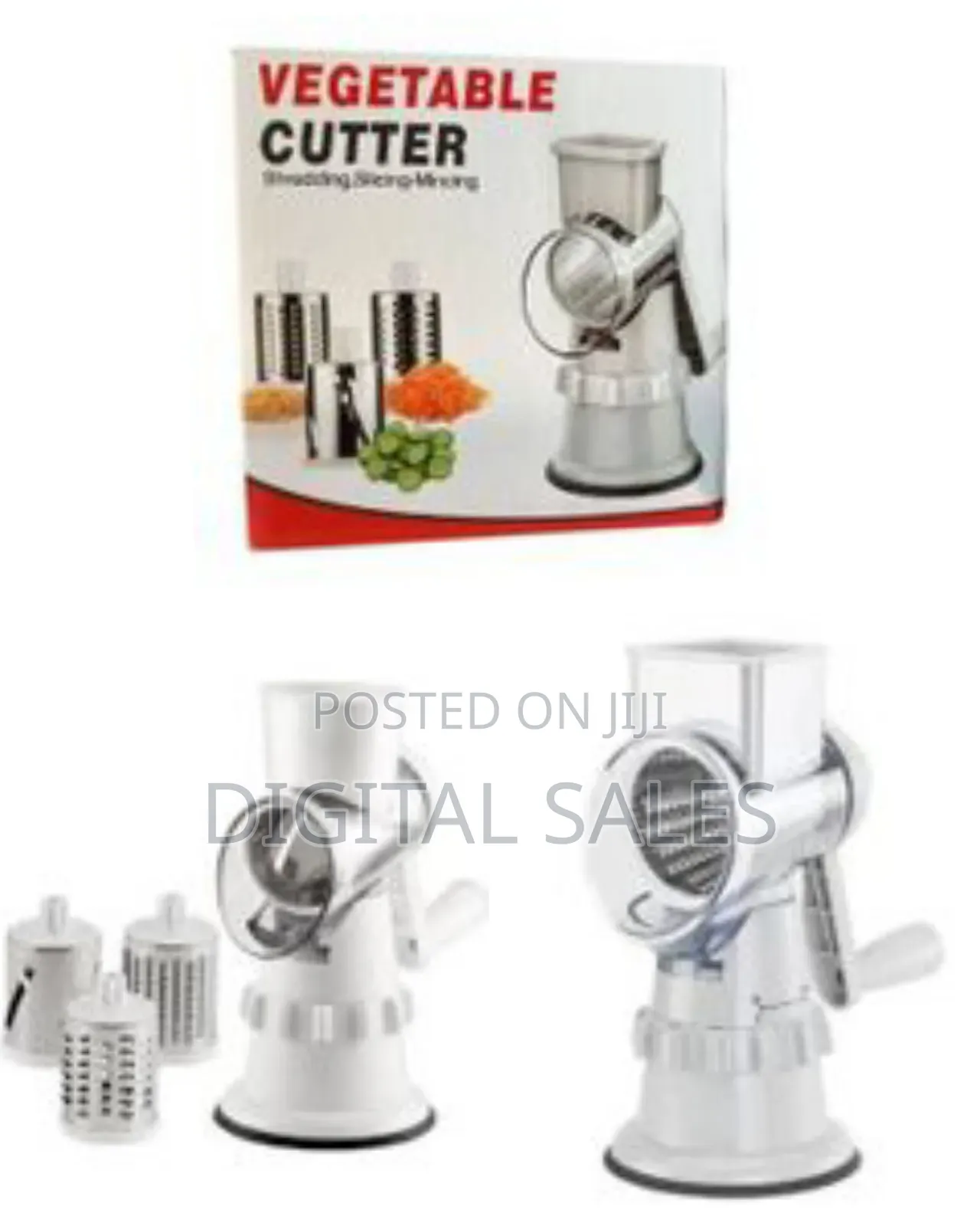 Multifunctional 3 in 1 Spiral Slicer Hand Vegetable Slicer Kitchen