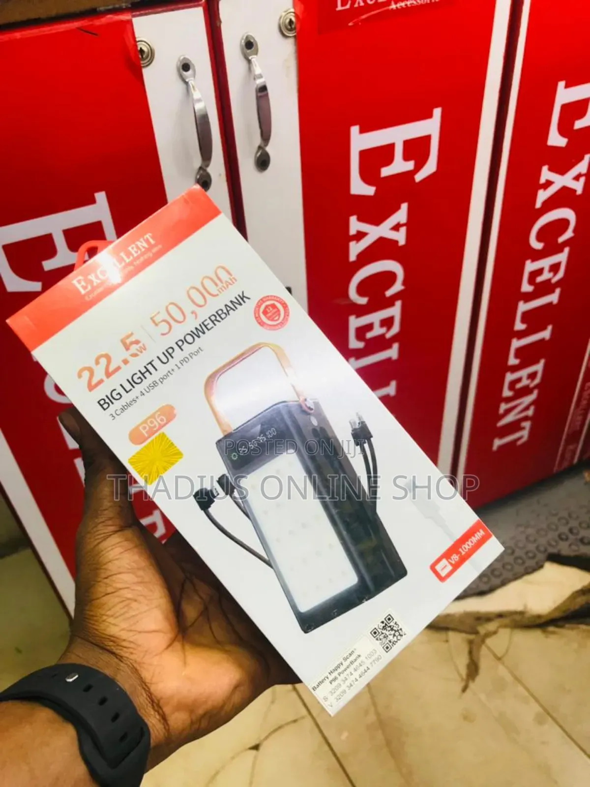 Excellent Super Powerfull Power Bank With Strong Led Light