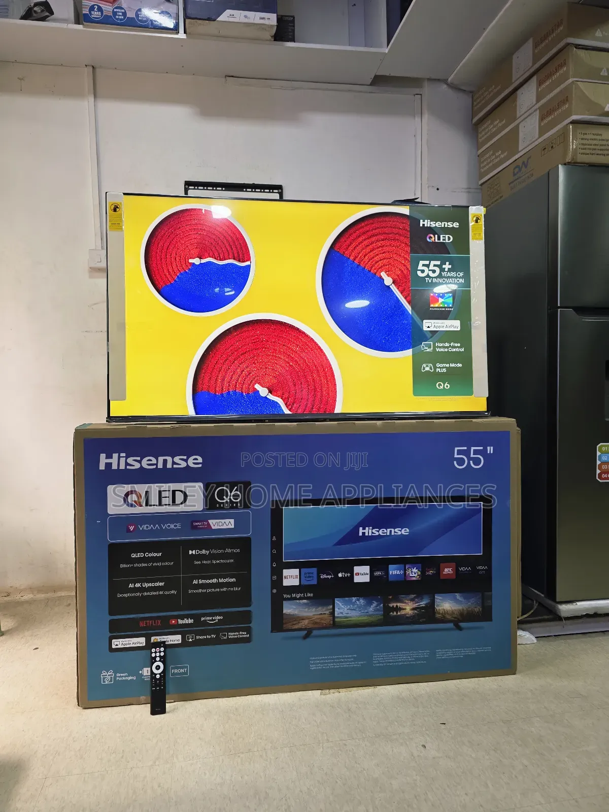 Beeyi Powa Sales on Hisense 55inches Qled- Quantum Dot Display Tv