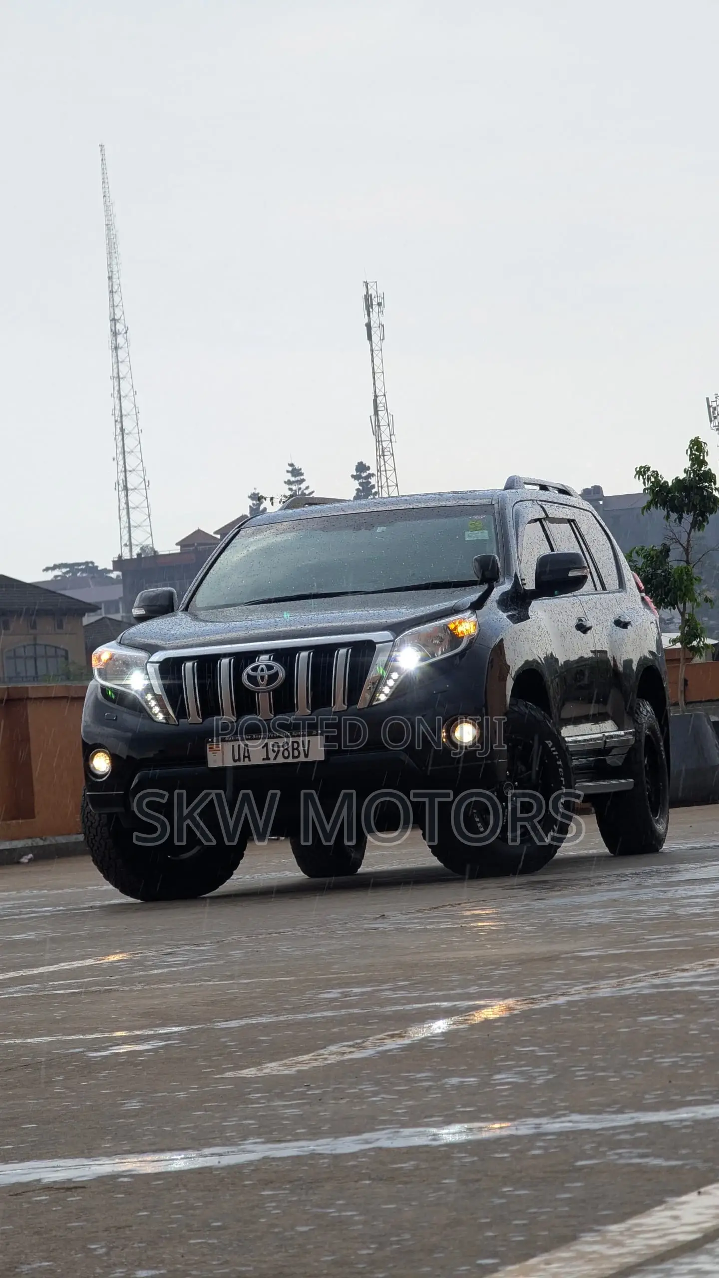 Toyota Land Cruiser Prado 2018 Black