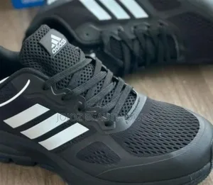 Men's Plain Sneakers Black, White